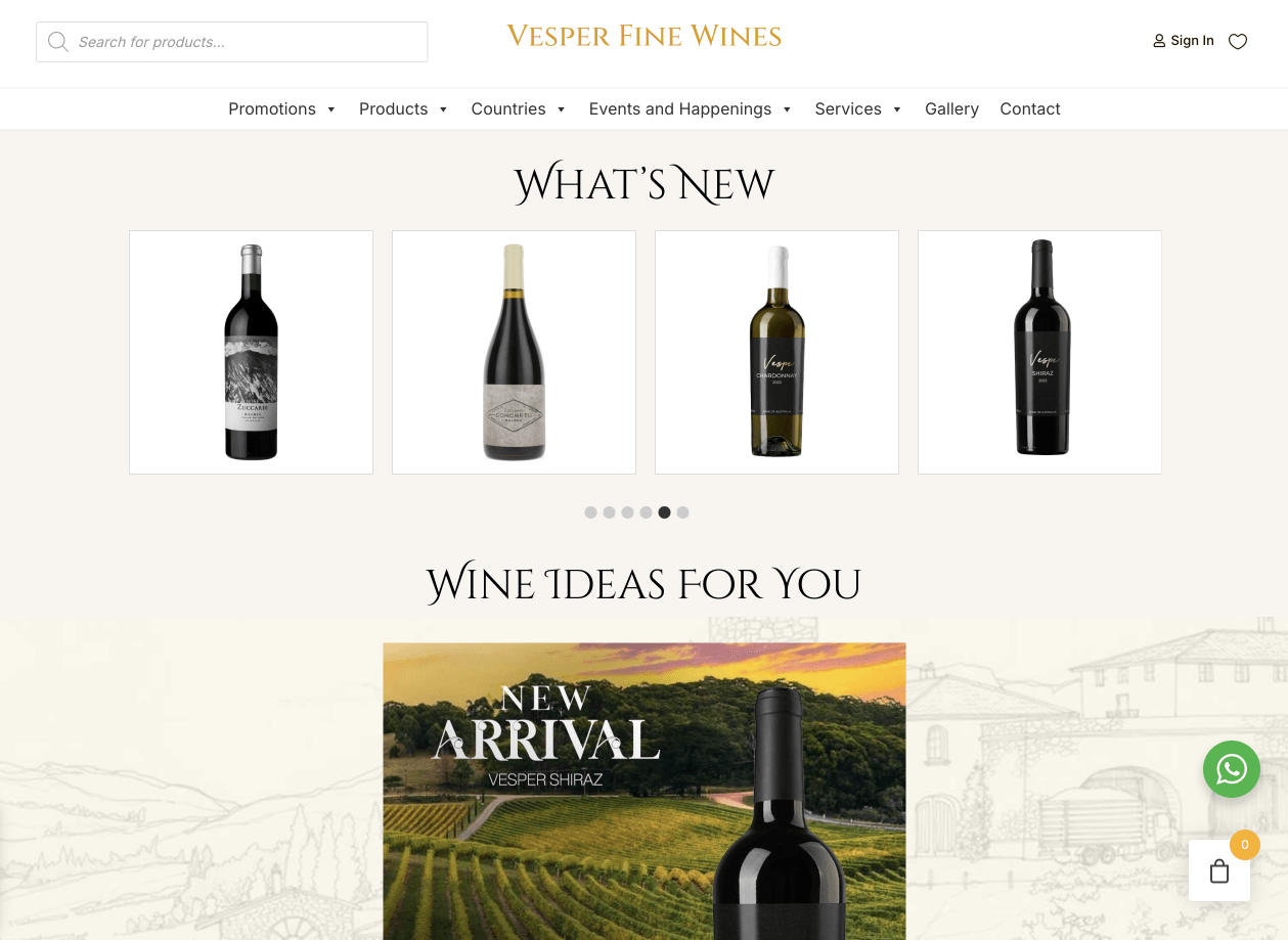 Vesper Fine Wines